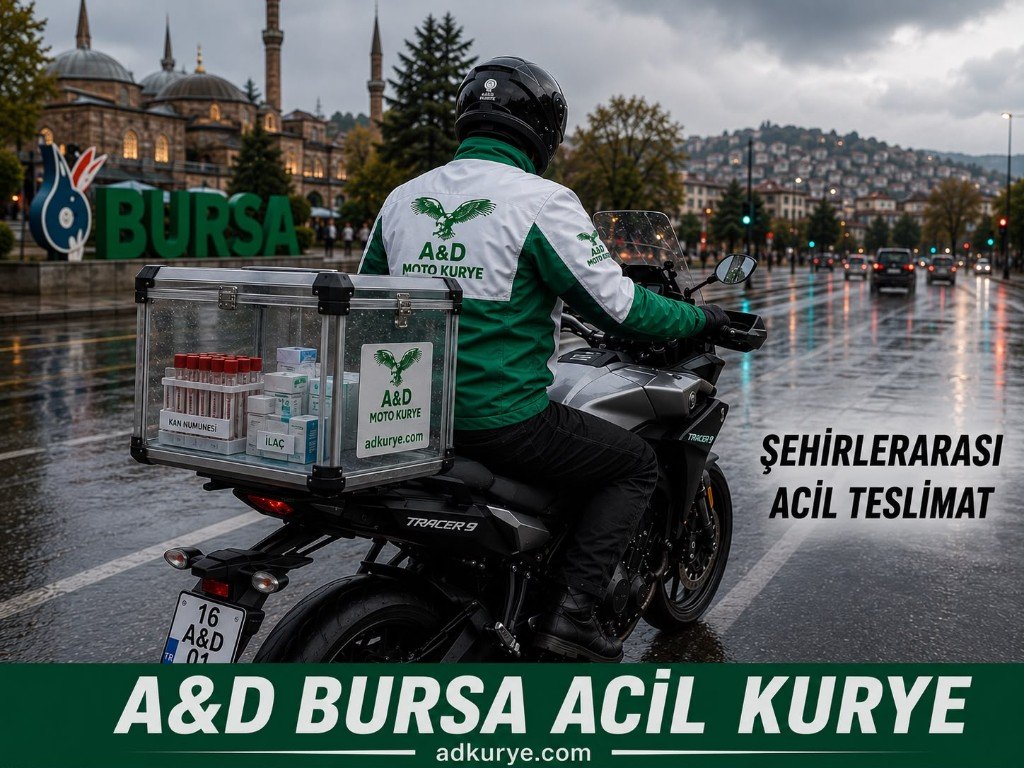 A&D Bursa acil kurye ilaç ve kan numunesi taşımacılığı